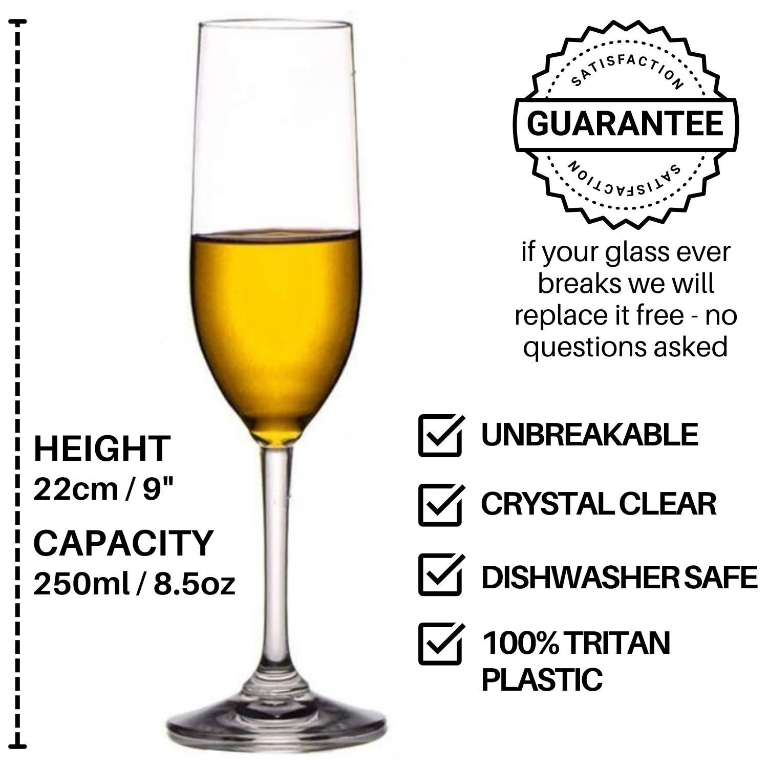 Plastic Champagne Flute: image 5