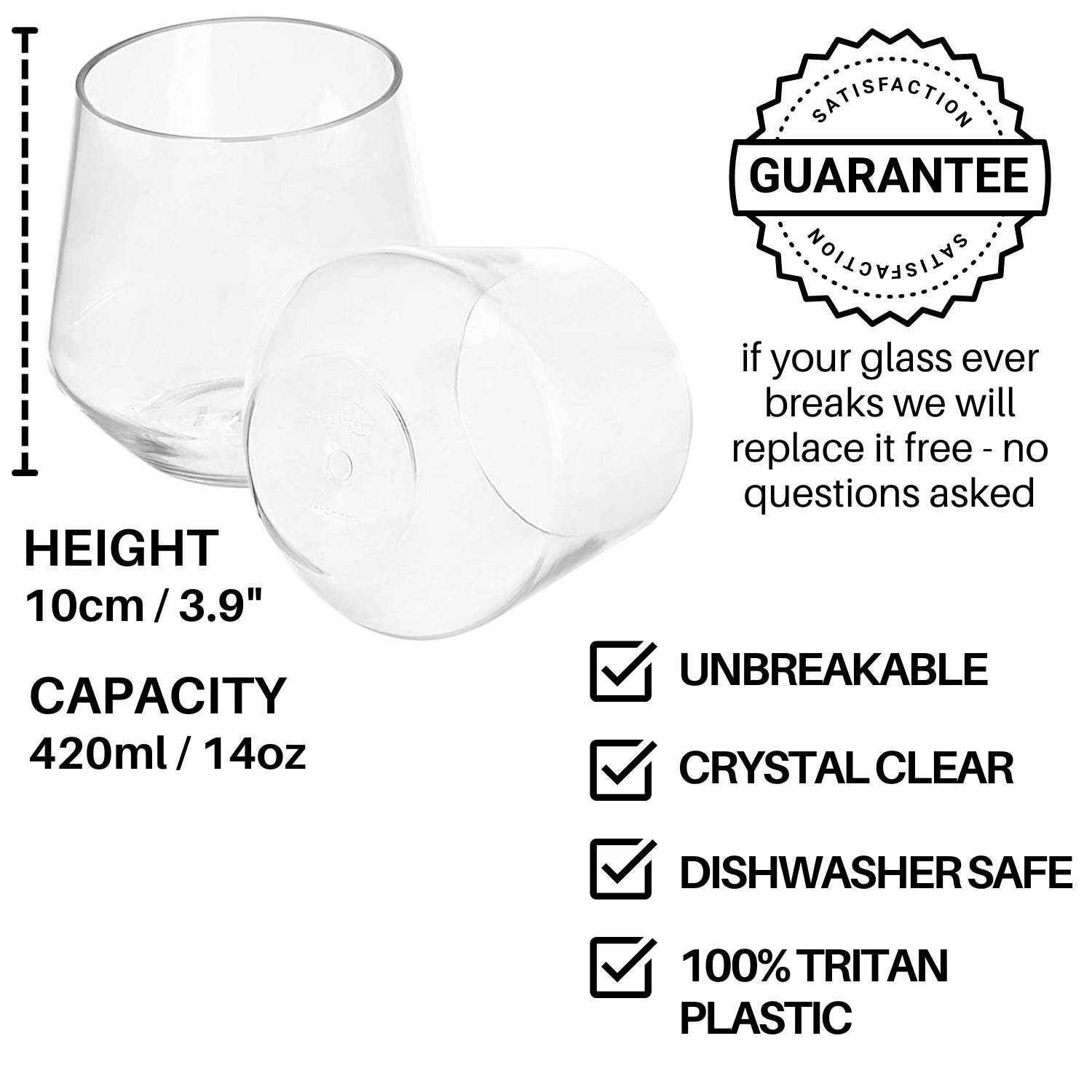 Plastic Short Tumbler | Shatter-Resistant Tumbler Glass | Plastic Tumbler Glassware 18 buy reusable plastic short tumbler glassware